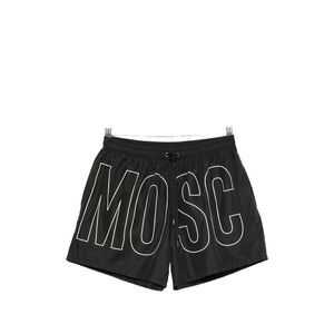 Moschino Black Beachwear - Swim Shorts Men